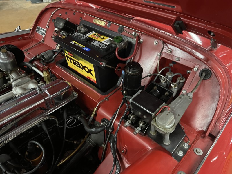 Triumph TR3A Roadster Overdrive – Moteur 5