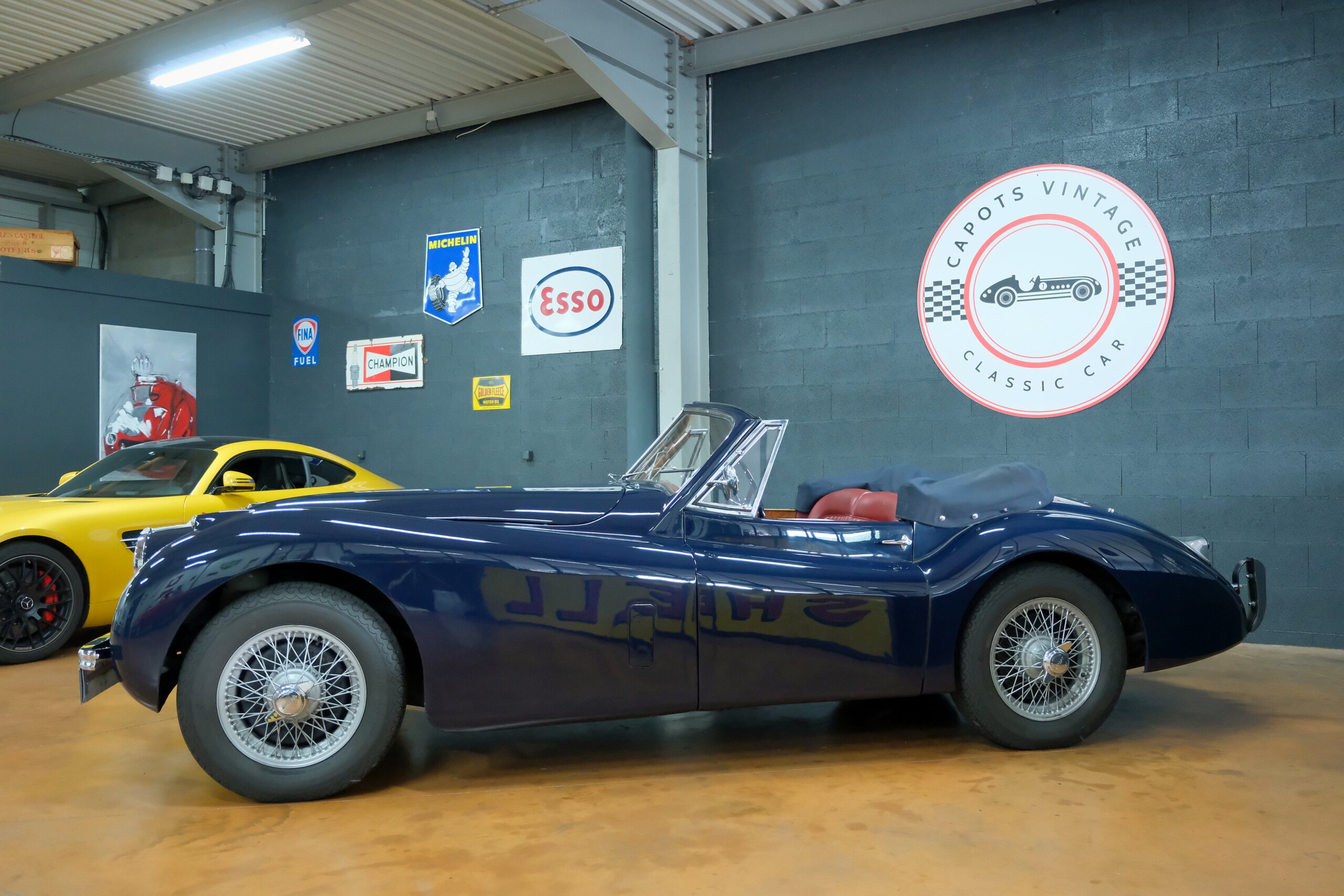 JAGUAR XK120 CABRIOLET – CAPOTS VINTAGE 9