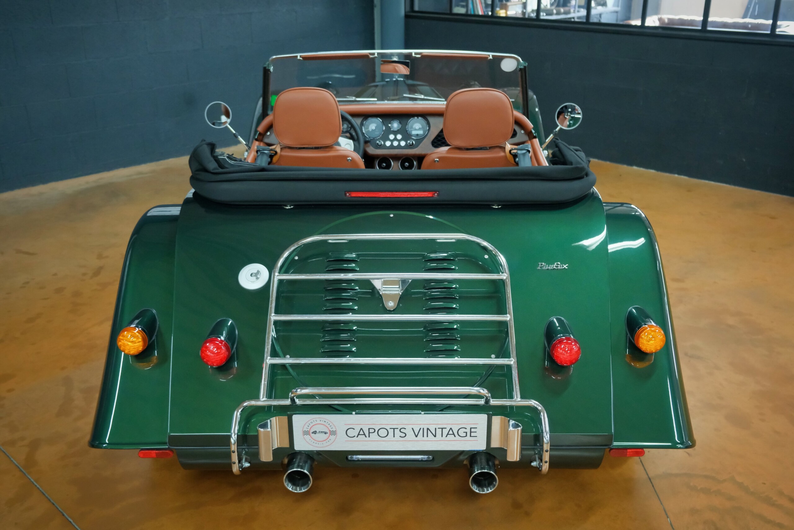 MORGAN PLUS SIX EMERALD | CAPOTS VINTAGE 29