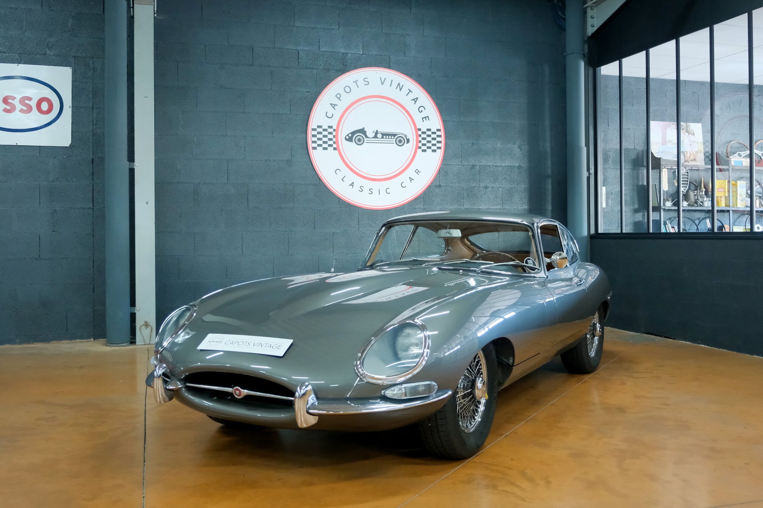 JAGUAR TYPE E SÉRIE 1 3.8L COUPÉ | CAPOTS VINTAGE 1