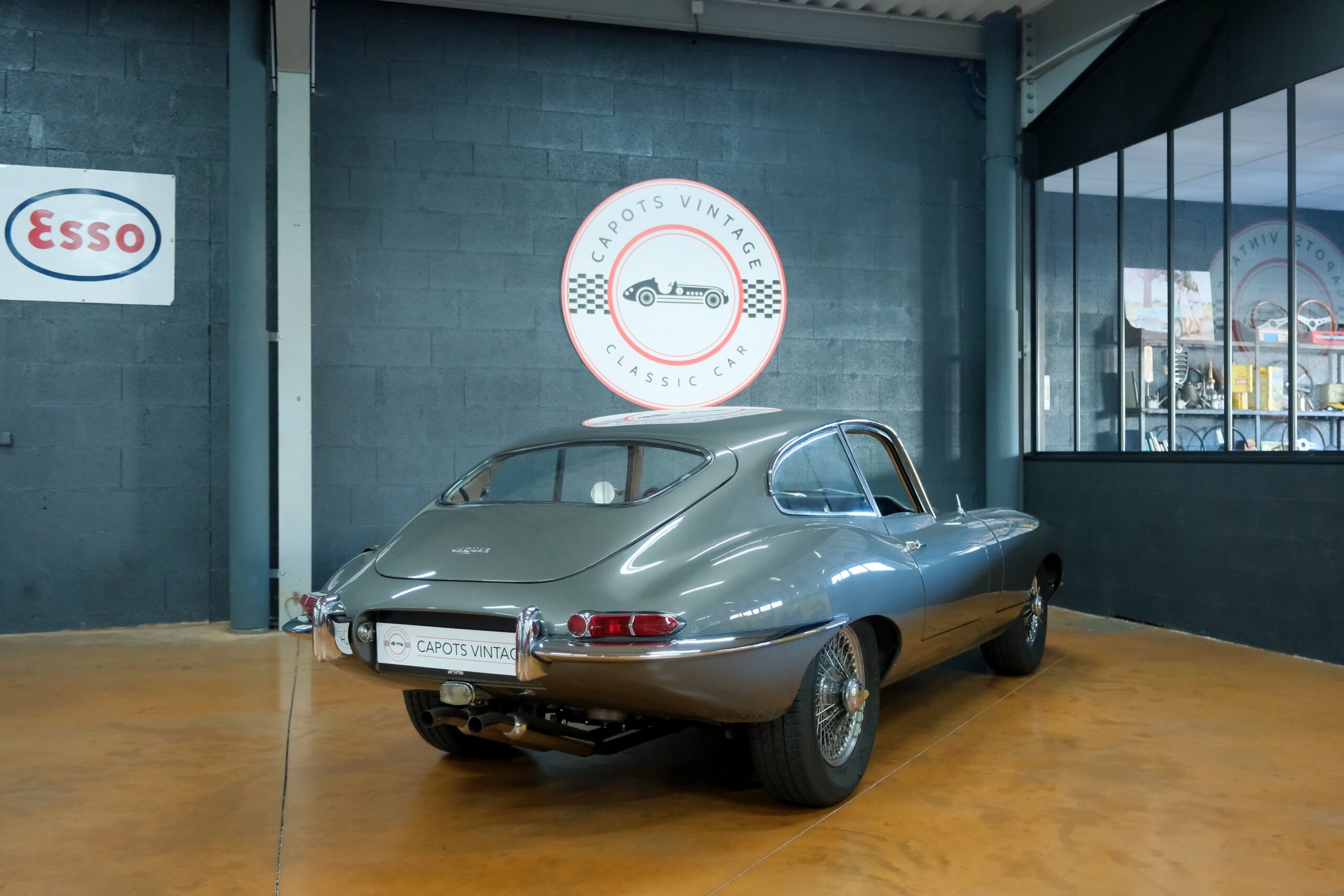 JAGUAR TYPE E SÉRIE 1 3.8L COUPÉ | CAPOTS VINTAGE 2