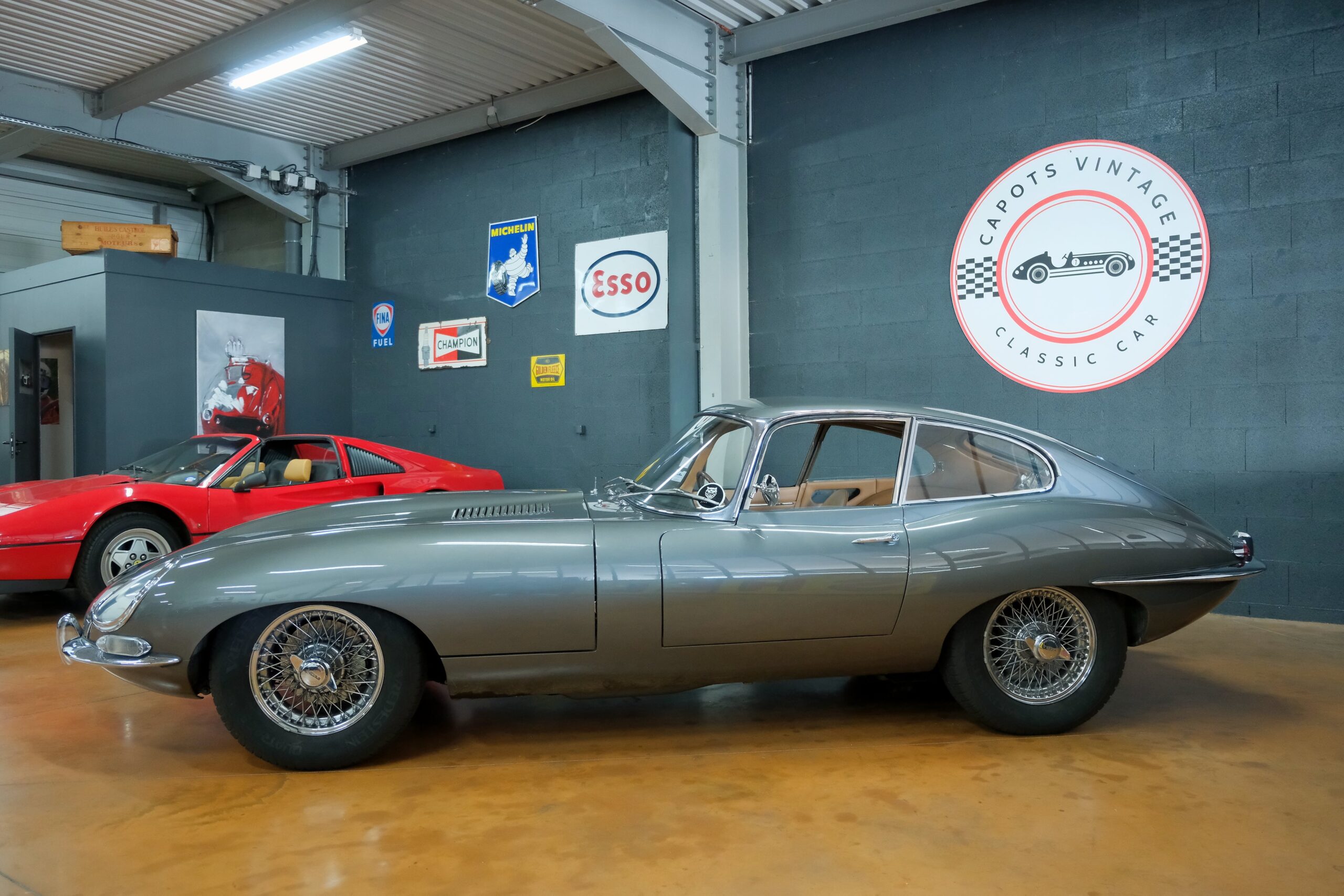 JAGUAR TYPE E SÉRIE 1 3.8L COUPÉ | CAPOTS VINTAGE 27