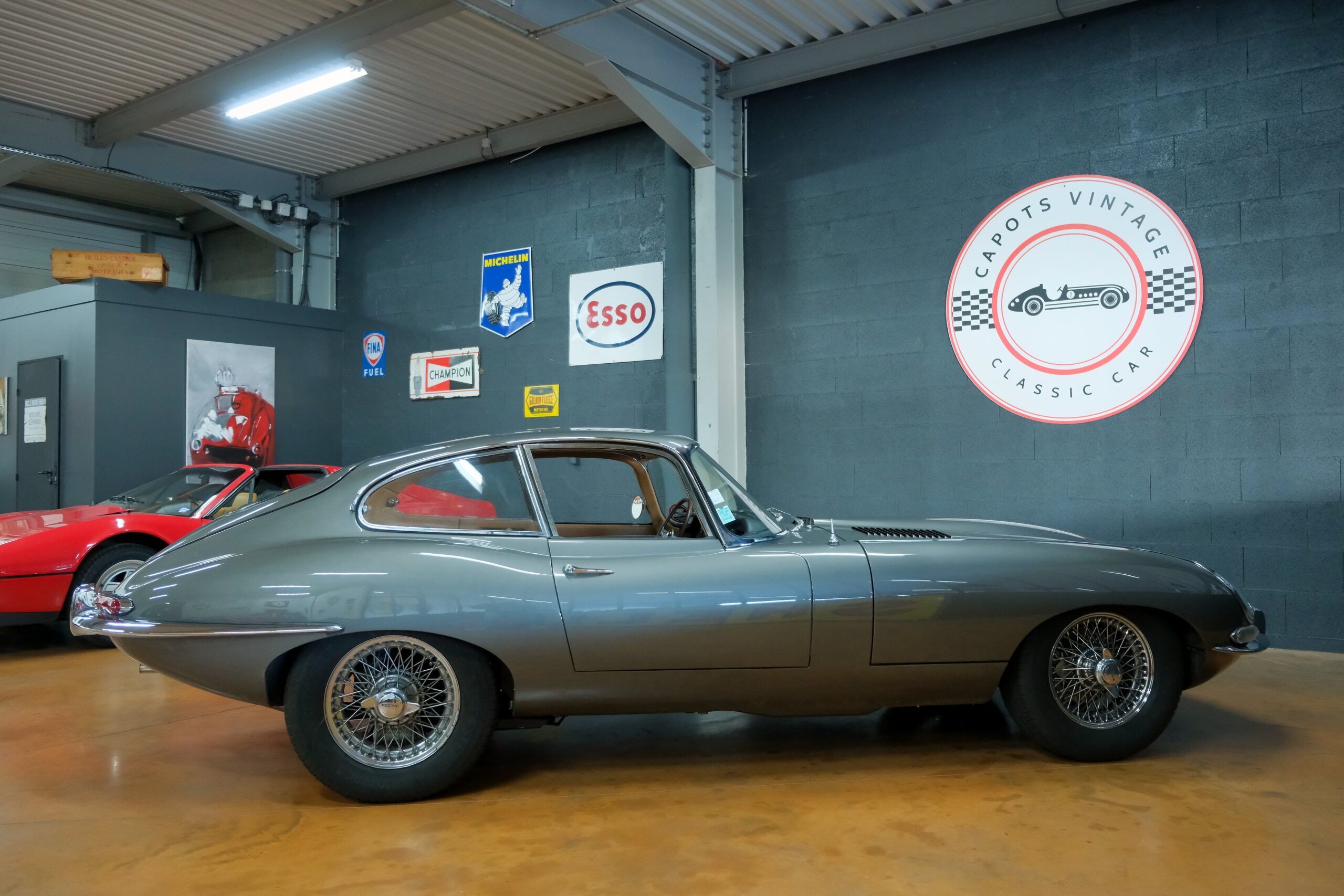 JAGUAR TYPE E SÉRIE 1 3.8L COUPÉ | CAPOTS VINTAGE 3
