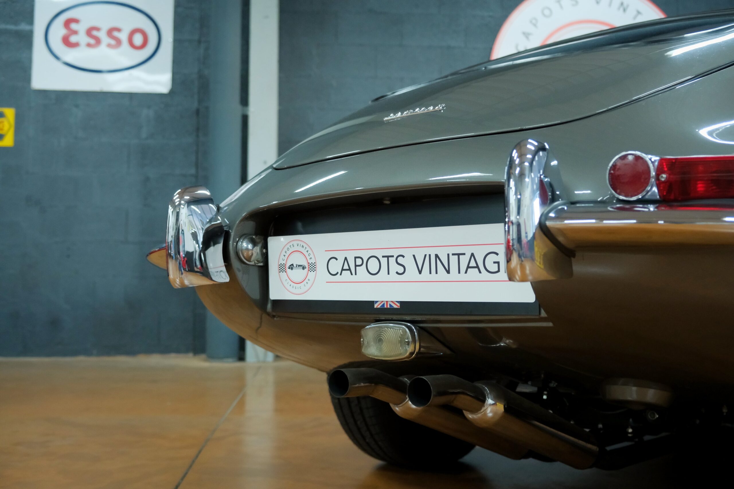 JAGUAR TYPE E SÉRIE 1 3.8L COUPÉ | CAPOTS VINTAGE 9