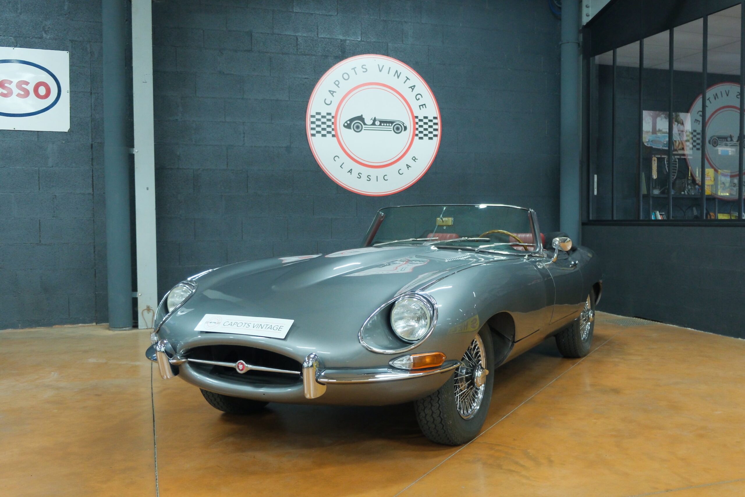 JAGUAR TYPE S1.5 GRISE 1968 | CAPOTS VINTAGE 1