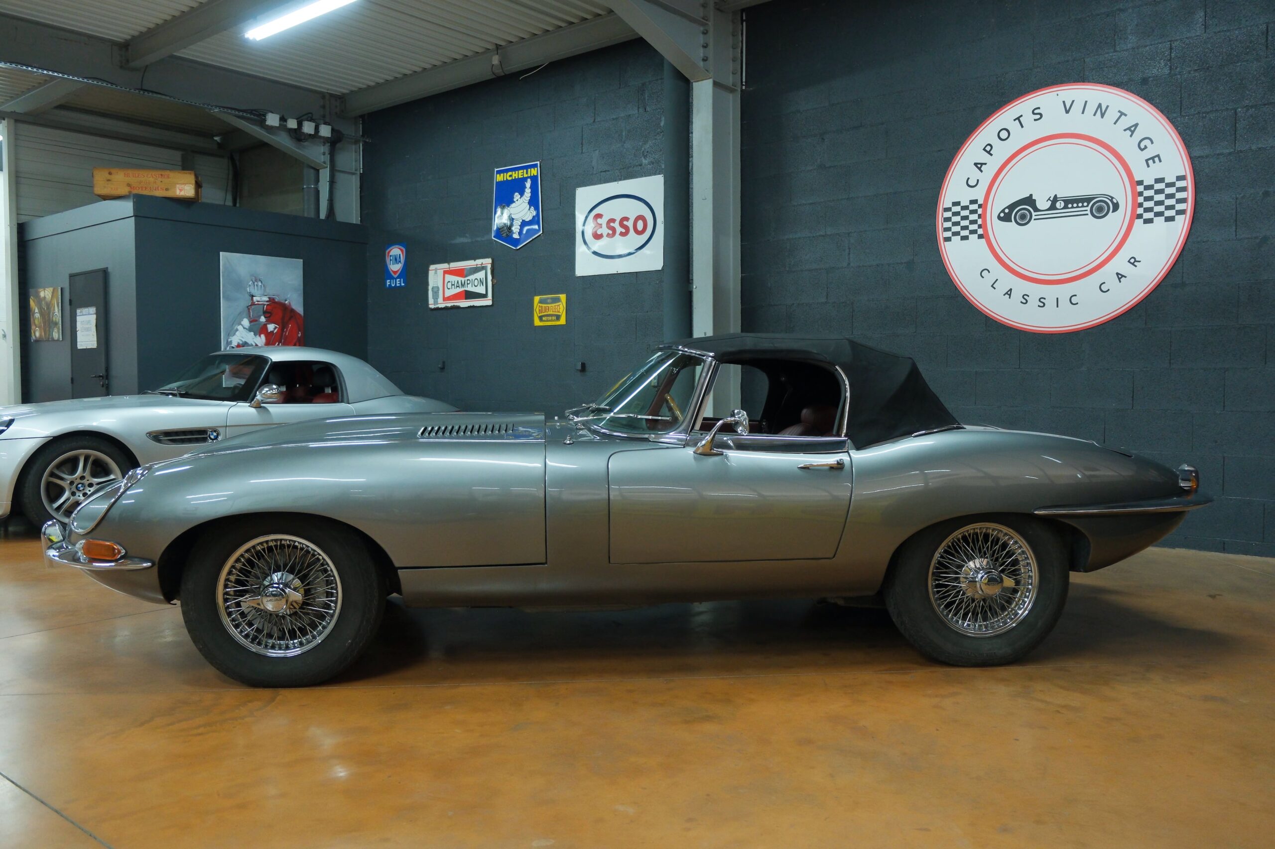 JAGUAR TYPE S1.5 GRISE 1968 | CAPOTS VINTAGE 12