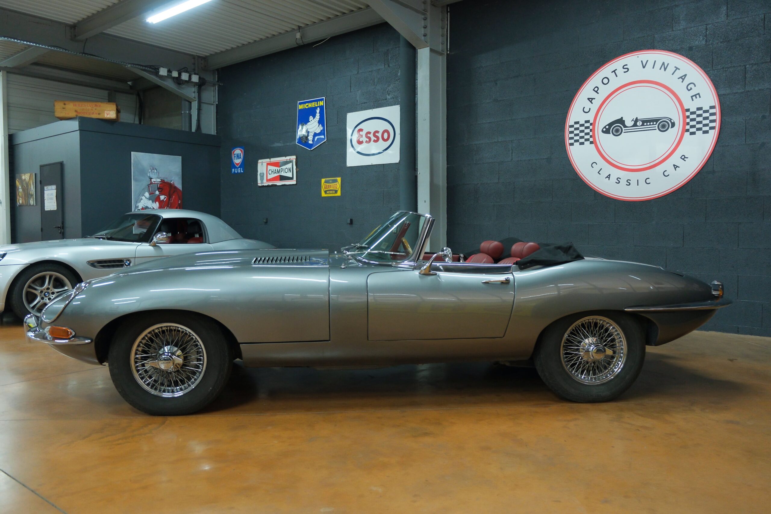 JAGUAR TYPE S1.5 GRISE 1968 | CAPOTS VINTAGE 13