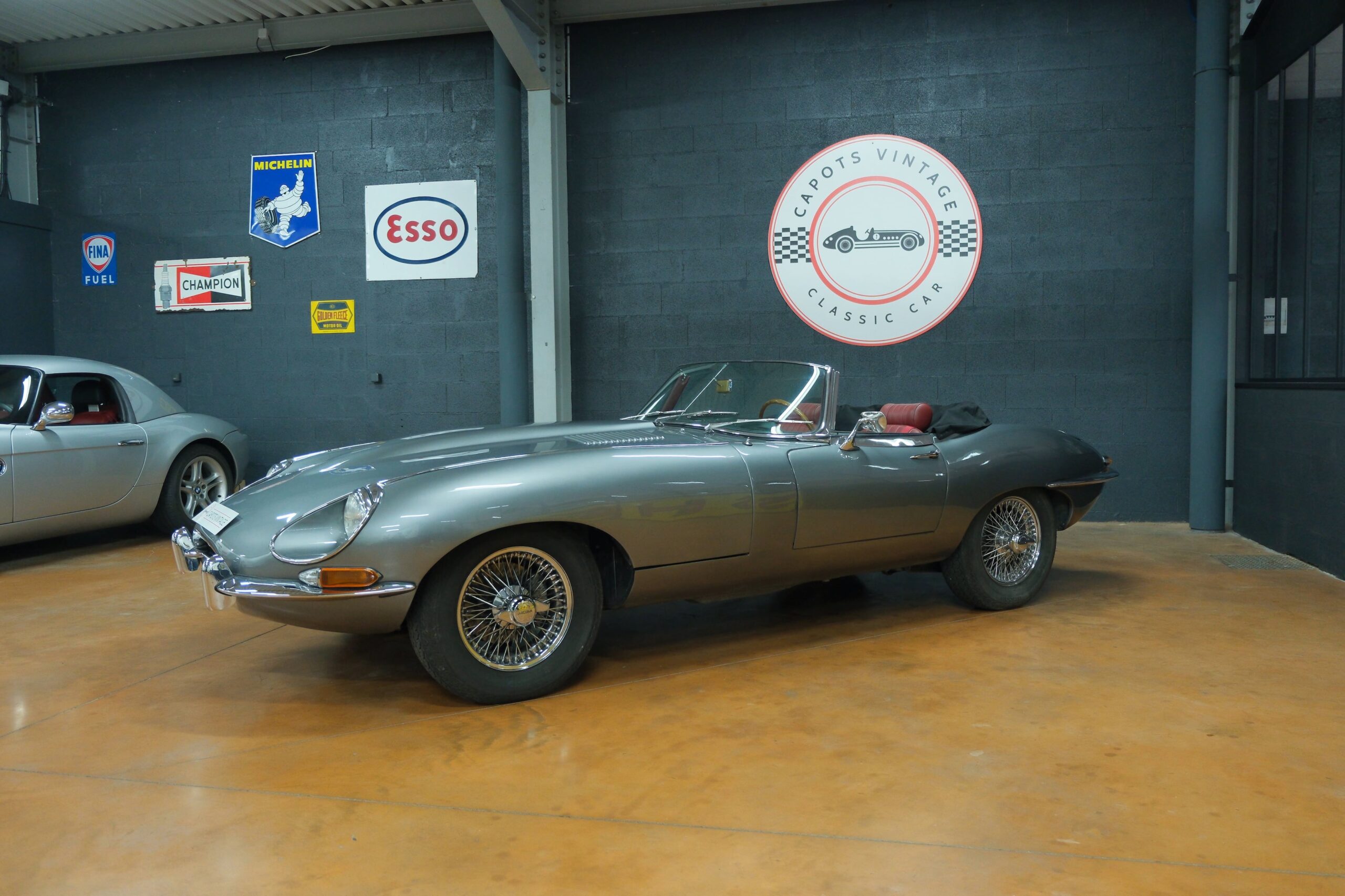 JAGUAR TYPE S1.5 GRISE 1968 | CAPOTS VINTAGE 14