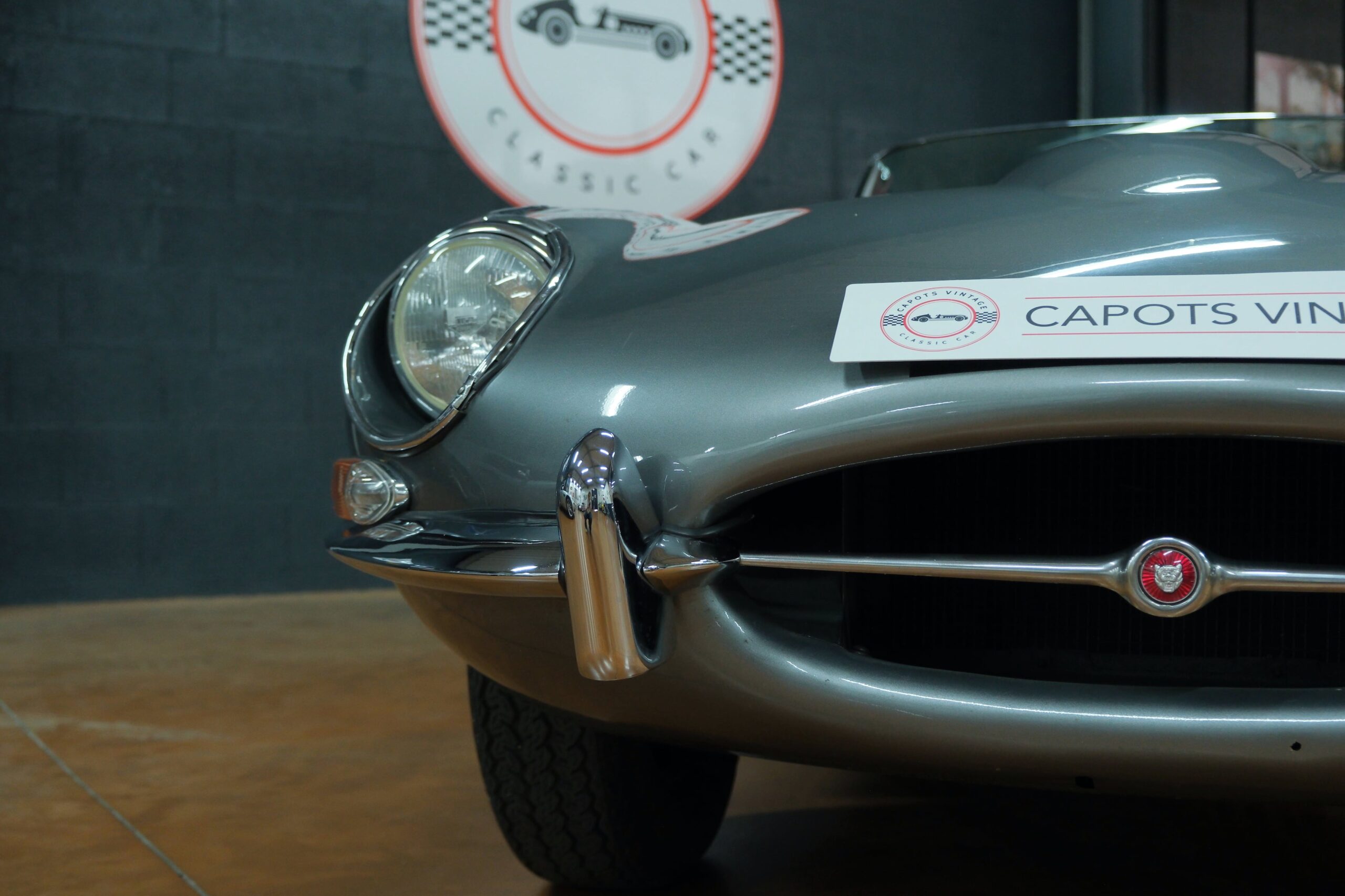 JAGUAR TYPE S1.5 GRISE 1968 | CAPOTS VINTAGE 17