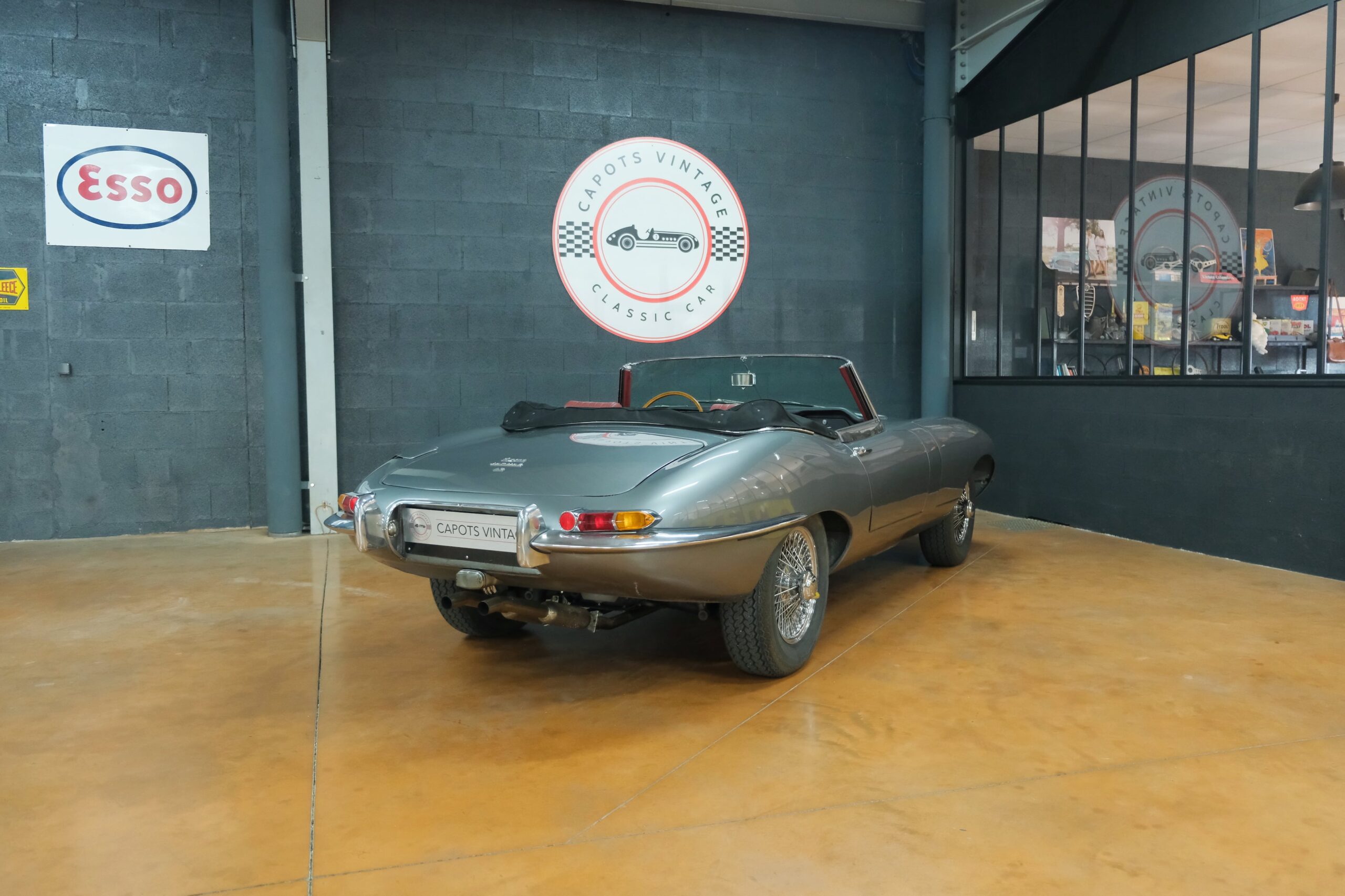 JAGUAR TYPE S1.5 GRISE 1968 | CAPOTS VINTAGE 25