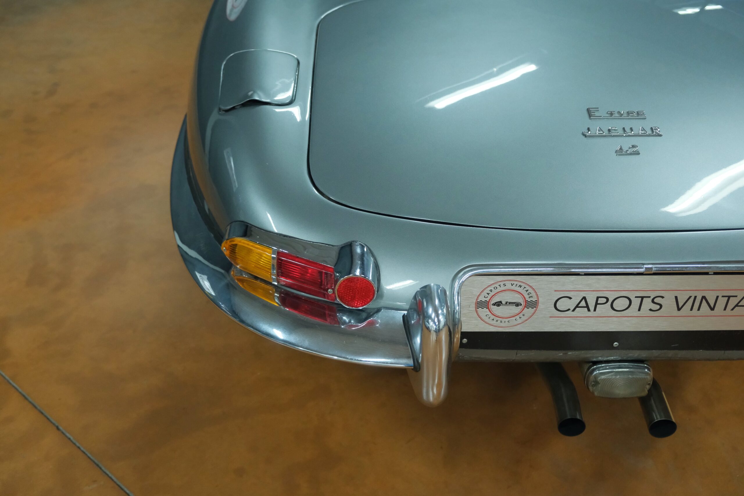 JAGUAR TYPE S1.5 GRISE 1968 | CAPOTS VINTAGE 47